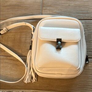 Elegant White Crossbody Bag